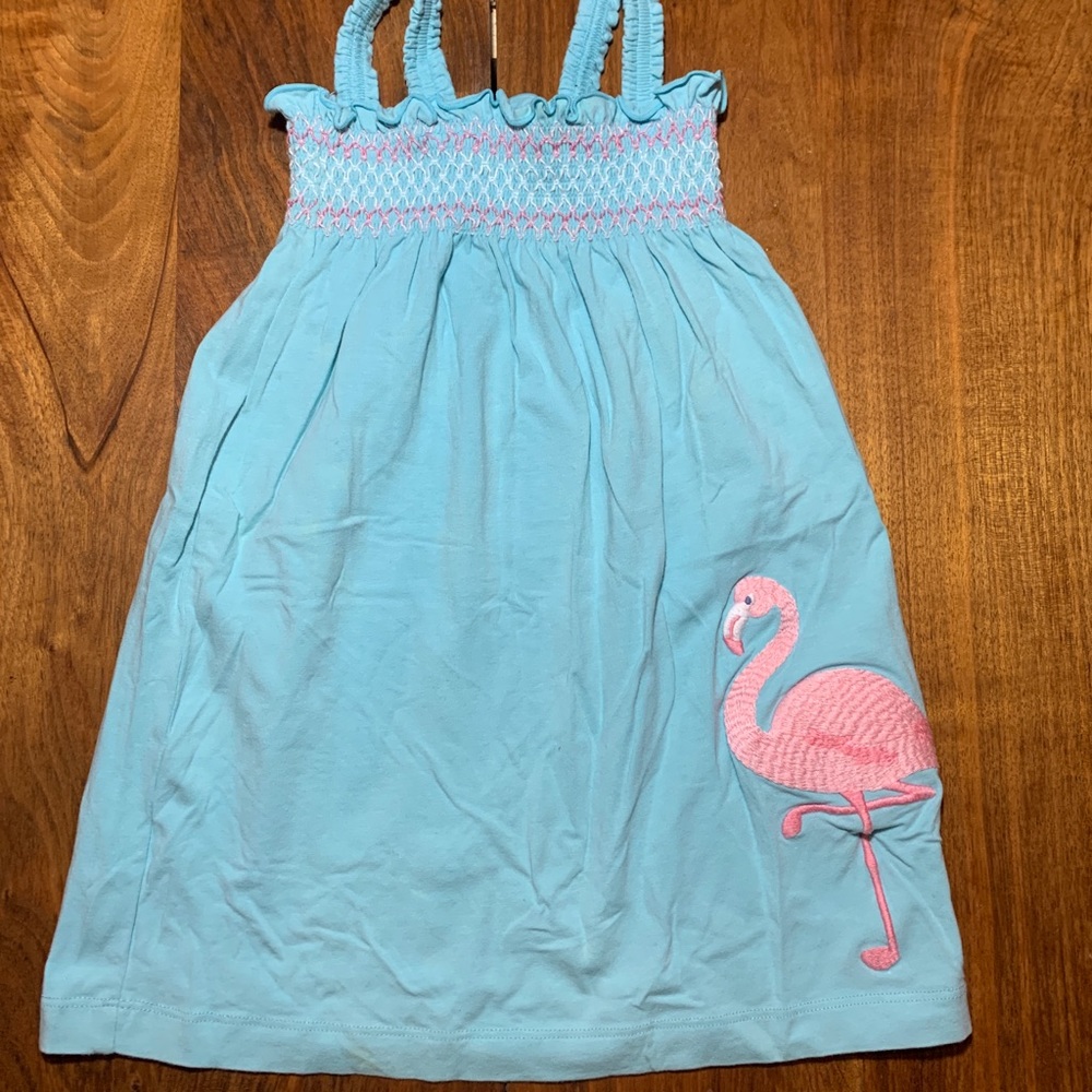 JANIE AND JACK FLAMINGO DRESS